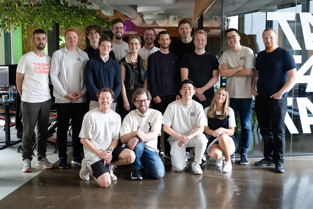 The Take Take Take team. Photo - Bernt Kommedal